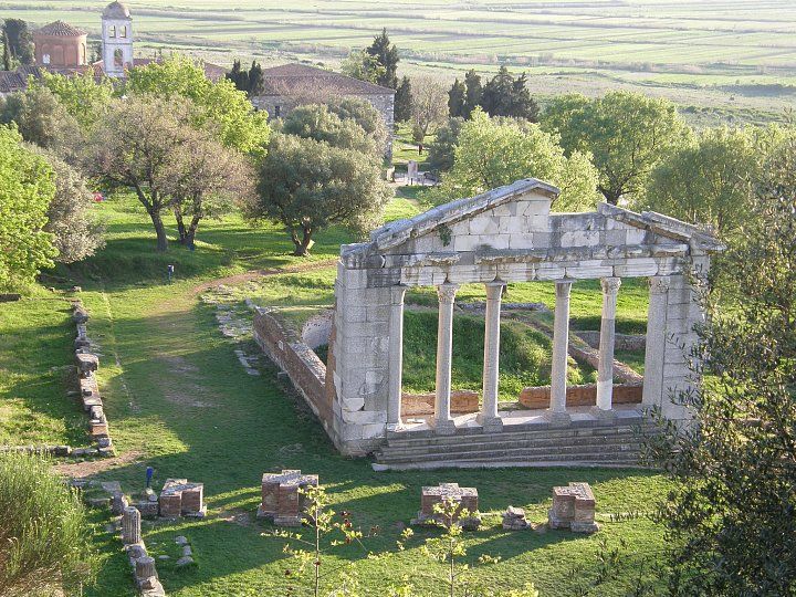 Apollonia iliarian city in fier