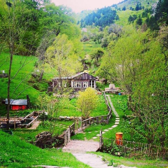 village in Korce